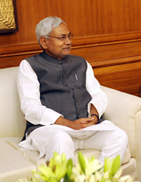 ビハール州のニティシュ・クマール州首相